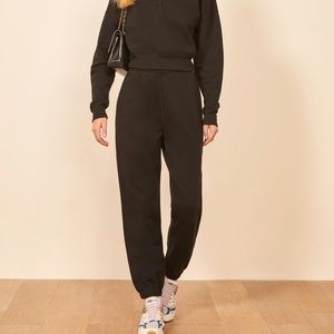 Reformation Classic Sweatpant in Black
